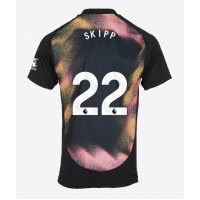 Fotbalové Dres Leicester City Oliver Skipp #22 Venkovní 2024-25 Krátký Rukáv